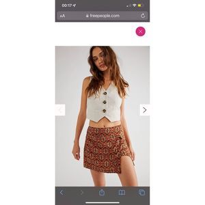 Free People Skirt NWT SIZE 10